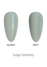 Load image into Gallery viewer, Sage Serenity Rubber Base Coat 15ml
