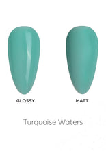 Load image into Gallery viewer, Turquoise Waters Rubber Base Coat 15ml
